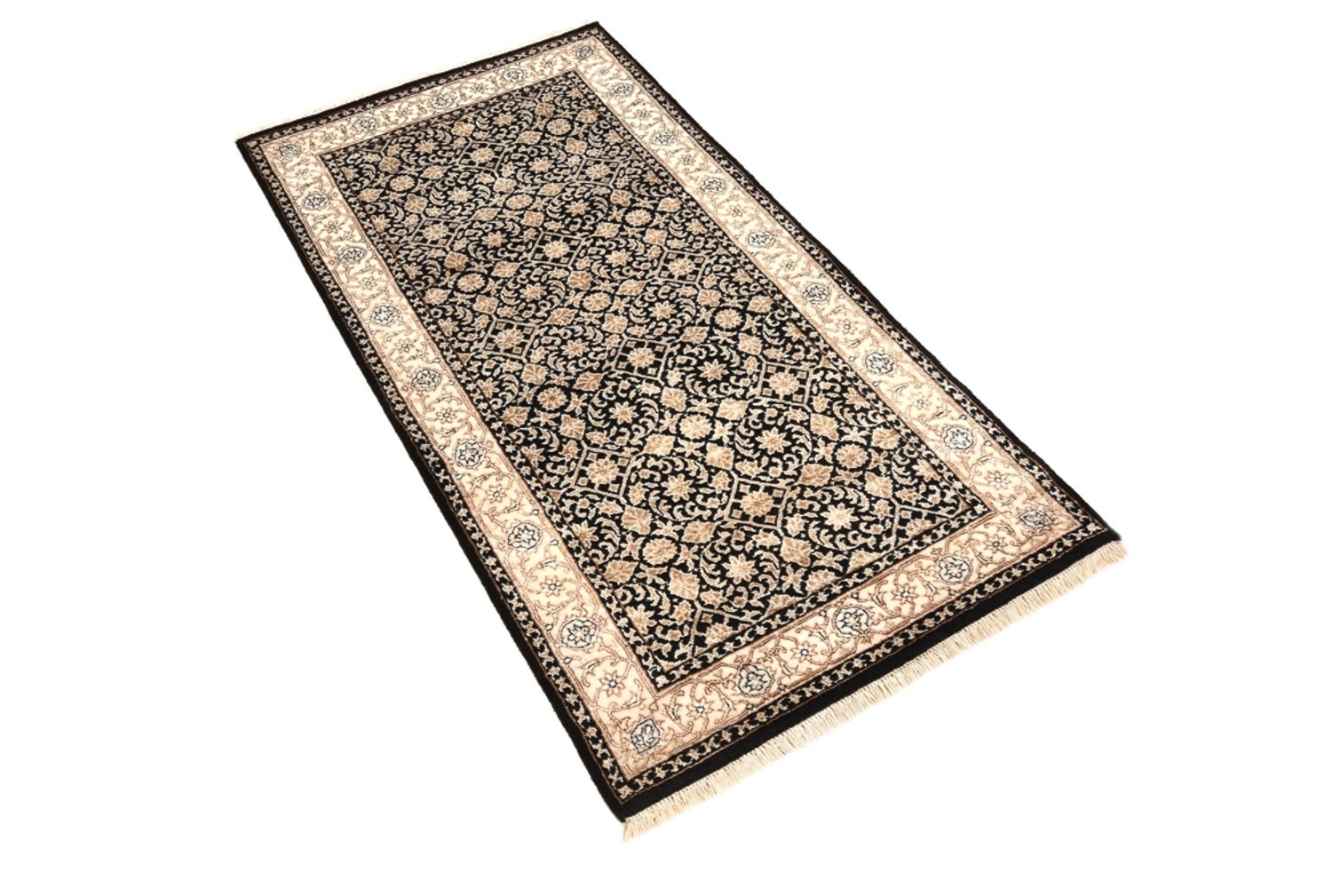 Orientteppich - Bidjar - Indus - 143 x 74 cm - dunkelblau
