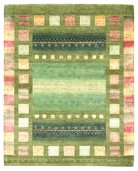 Tappeto Gabbeh - Loribaft Indus - 303 x 244 cm - verde