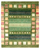 Gabbeh Teppich - Loribaft Indus - 303 x 250 cm - grün