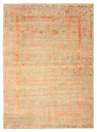 Tapis design - 340 x 243 cm - rouille