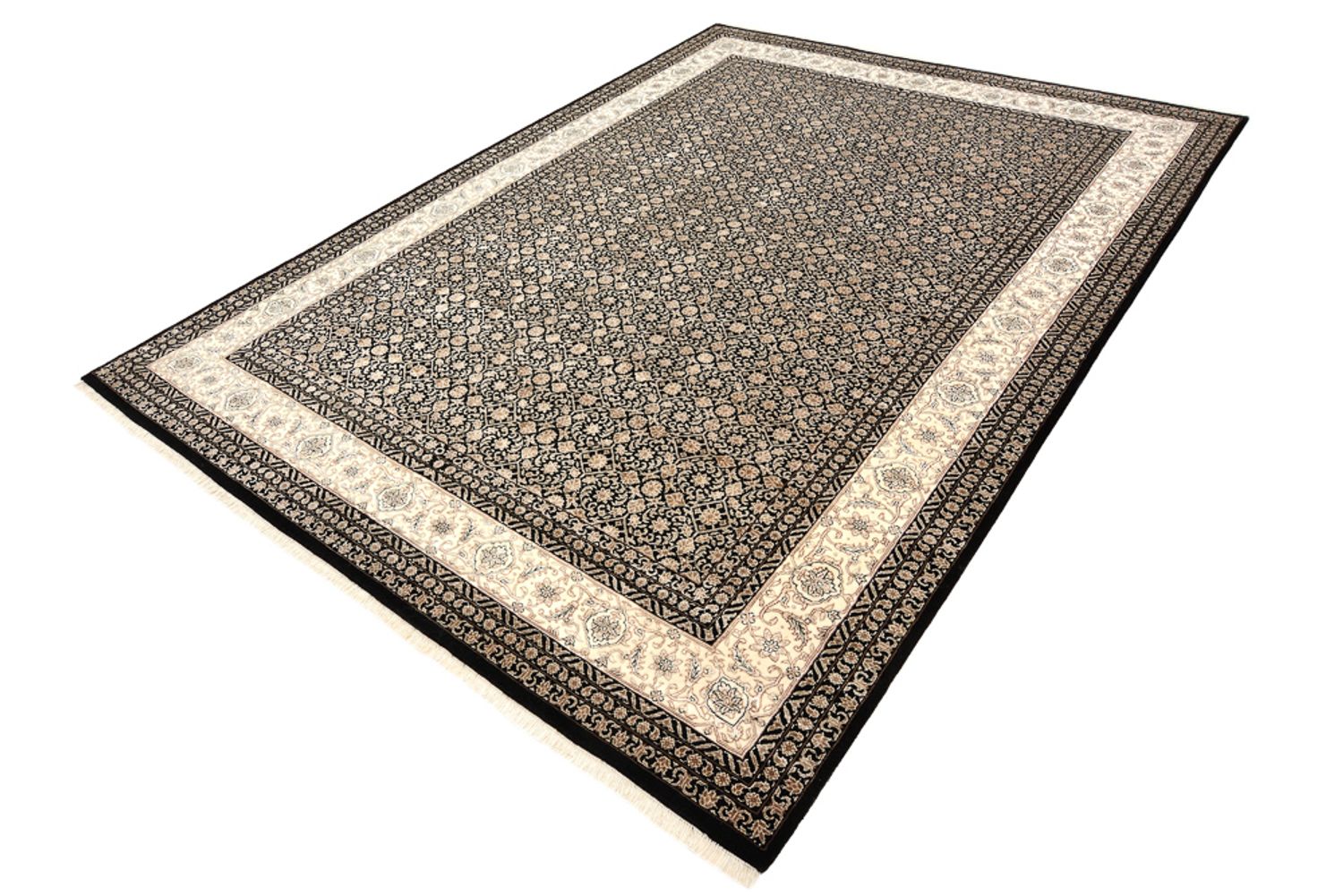 Orientteppich - Bidjar - Indus - 295 x 206 cm - dunkelbeige