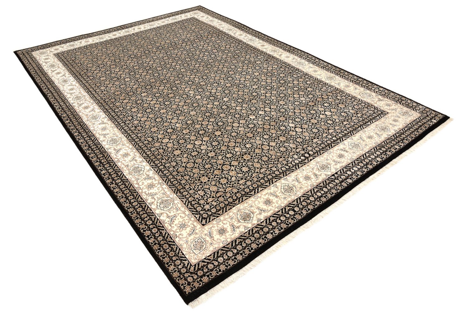 Orientteppich - Bidjar - Indus - 295 x 206 cm - dunkelbeige