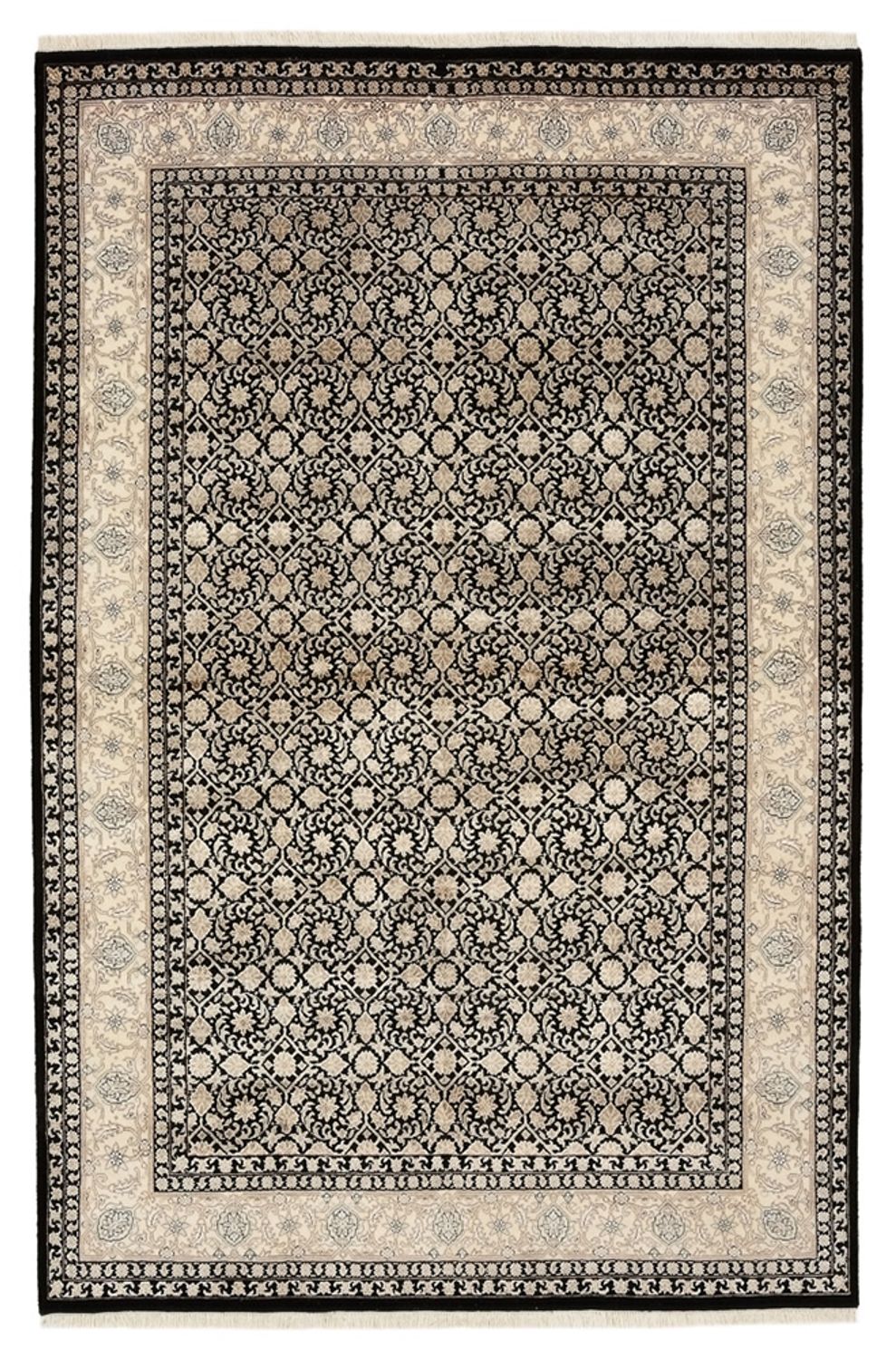 Orientteppich - Bidjar - Indus - 209 x 139 cm - dunkelbeige