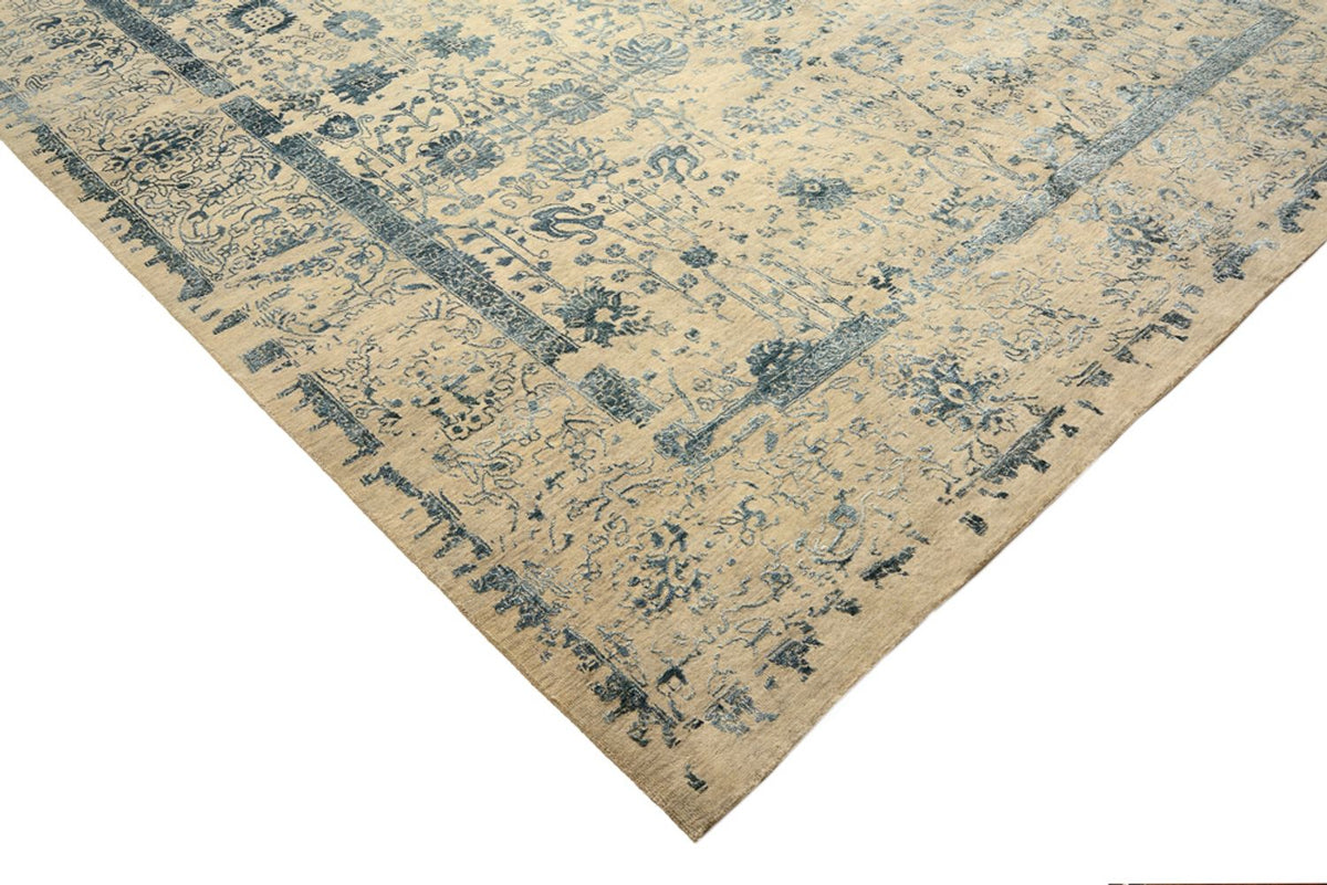 Designer Teppich - 372 x 268 cm - hellbeige