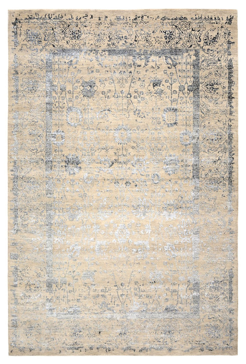 Designer Teppich - 302 x 201 cm - dunkelbeige