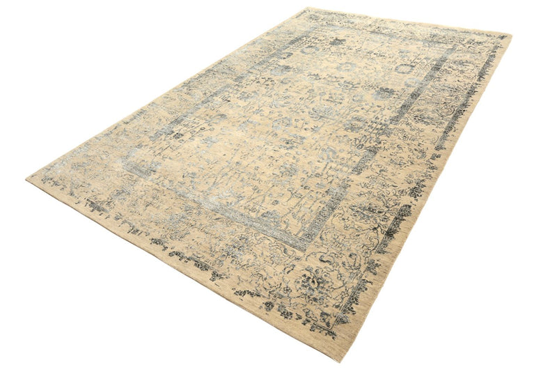 Designer Teppich - 302 x 201 cm - dunkelbeige