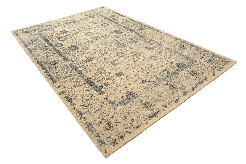 Designer Teppich - 302 x 201 cm - dunkelbeige