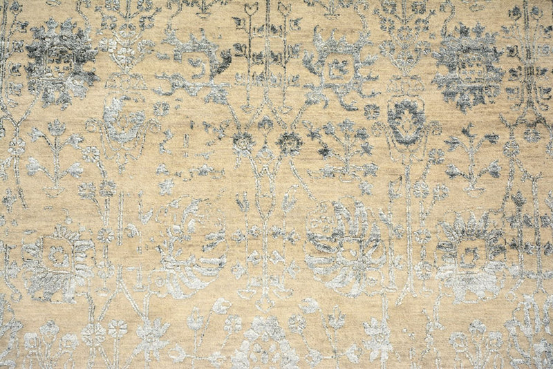 Designer Teppich - 302 x 201 cm - dunkelbeige
