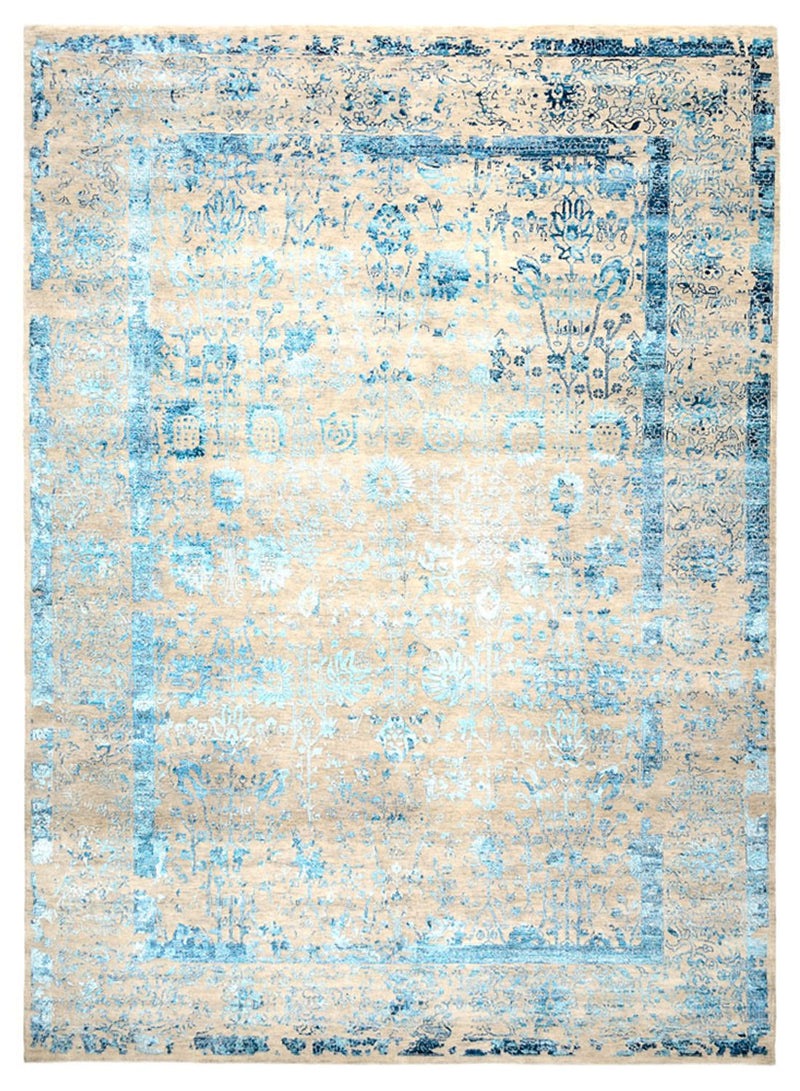 Designer Teppich - 344 x 244 cm - hellbeige