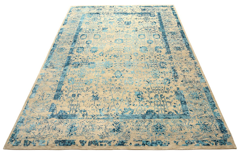 Designer Teppich - 344 x 244 cm - hellbeige