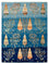 Gabbeh Teppich - Loribaft Indus - 203 x 155 cm - seeblau