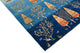 Gabbeh Teppich - Loribaft Indus - 203 x 155 cm - seeblau