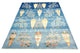 Gabbeh Teppich - Loribaft Indus - 203 x 155 cm - seeblau