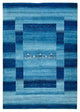 Gabbeh Teppich - Loribaft Indus - 294 x 205 cm - seeblau