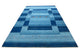 Gabbeh Teppich - Loribaft Indus - 294 x 205 cm - seeblau