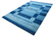 Gabbeh Teppich - Loribaft Indus - 294 x 205 cm - seeblau