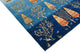 Gabbeh Teppich - Loribaft Indus - 247 x 173 cm - seeblau