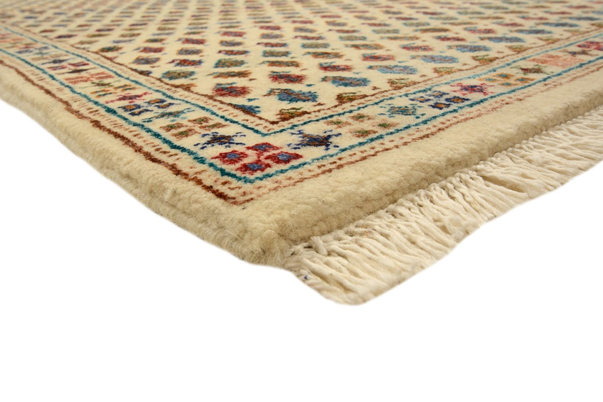 Designer Teppich - 153 x 96 cm - hellbeige