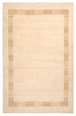 Gabbeh Teppich - Loribaft Indus - 295 x 191 cm - hellbeige