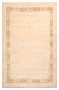 Tappeto Gabbeh - Loribaft Indus - 295 x 191 cm - beige chiaro