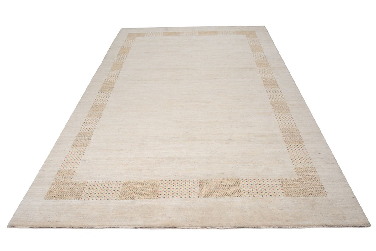 Gabbeh Teppich - Loribaft Indus - 295 x 191 cm - hellbeige