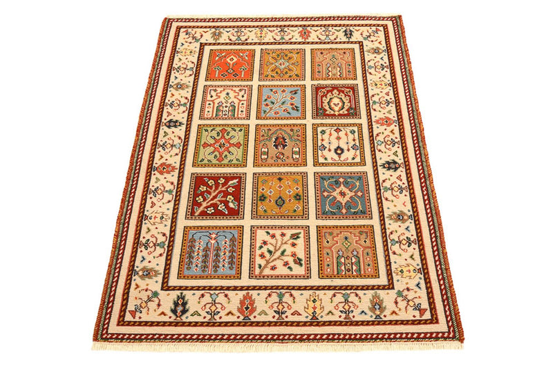 Orientteppich - 117 x 84 cm - creme