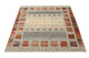 Gabbeh Teppich - Loribaft Indus quadratisch  - 156 x 152 cm - dunkelbeige
