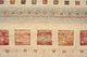 Gabbeh Teppich - Loribaft Indus quadratisch  - 206 x 204 cm - dunkelbeige