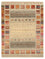 Gabbeh Teppich - Loribaft Indus - 205 x 154 cm - dunkelbeige