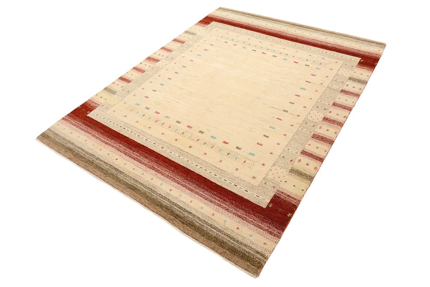 Tapis Loribaft indien Tapis 206x156cm - Tapis en laine