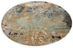 Designer Teppich - 239 x 237 cm - mehrfarbig