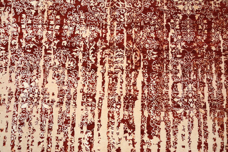 Designer Teppich - 337 x 258 cm - mehrfarbig