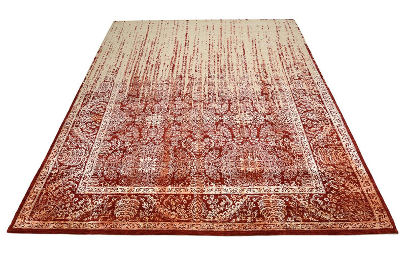 Designer Teppich - 337 x 258 cm - mehrfarbig