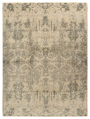 Designer Teppich - 341 x 253 cm - dunkelbeige