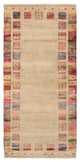 Läufer Gabbeh - Loribaft Indus - 204 x 95 cm - mehrfarbig