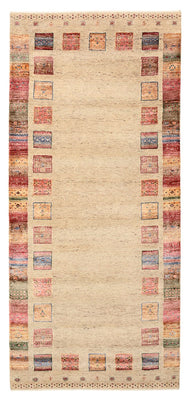 Läufer Gabbeh - Loribaft Indus - 202 x 94 cm - mehrfarbig