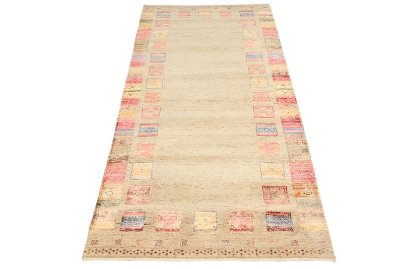 Läufer Gabbeh - Loribaft Indus - 202 x 94 cm - mehrfarbig