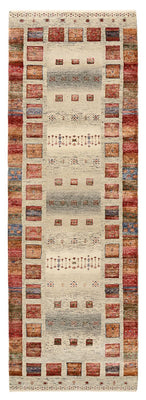Läufer Gabbeh - Loribaft Indus - 256 x 84 cm - mehrfarbig