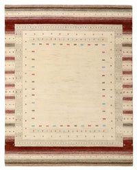 Tappeto Gabbeh - Loribaft Indus - 198 x 156 cm - beige chiaro