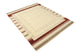 Gabbeh Teppich - Loribaft Indus - 198 x 156 cm - hellbeige