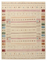 Tappeto Gabbeh - Loribaft Indus - 201 x 155 cm - beige chiaro