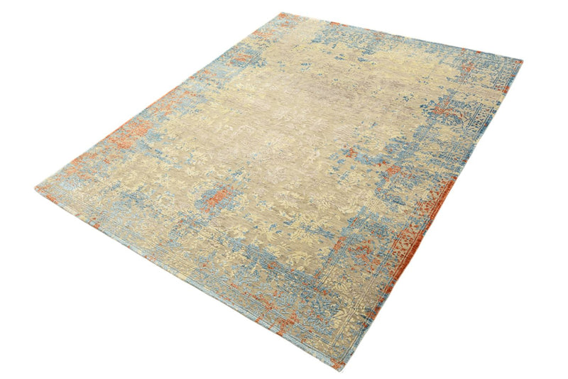 Designer Teppich - 196 x 152 cm - camel