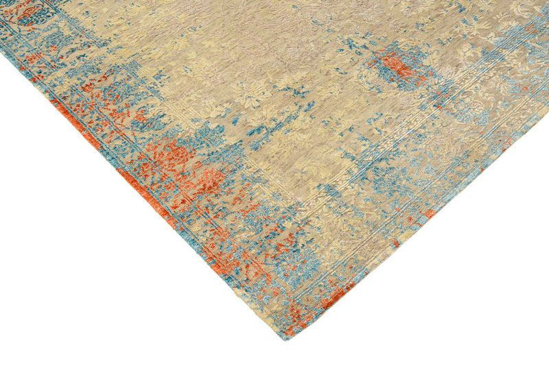 Designer Teppich - 196 x 152 cm - camel