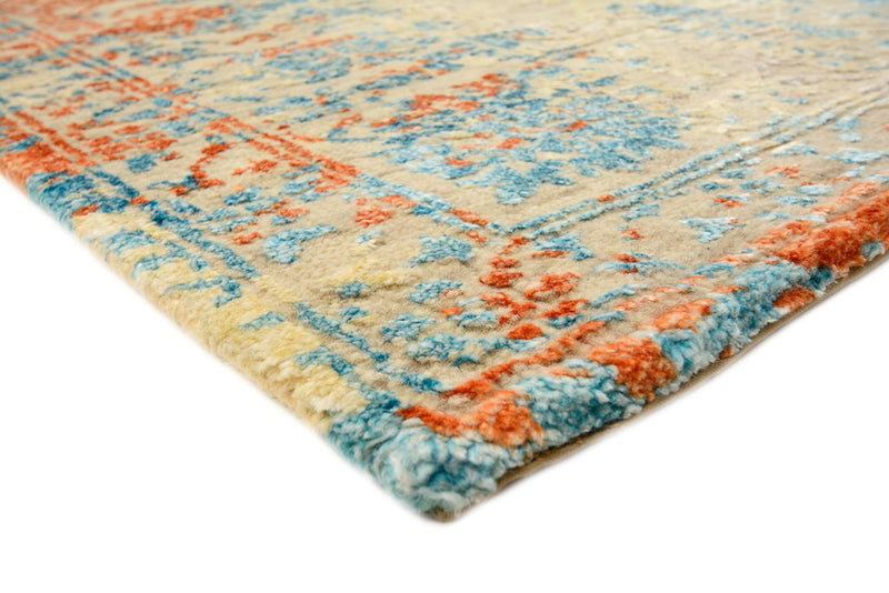 Designer Teppich - 196 x 152 cm - camel