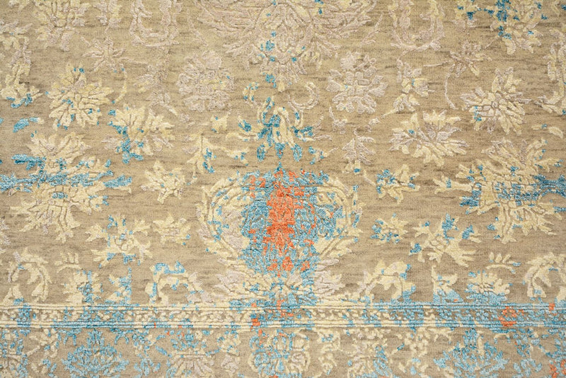 Designer Teppich - 196 x 152 cm - camel