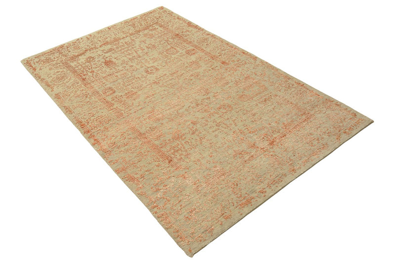 Designer Teppich - 184 x 121 cm - rost