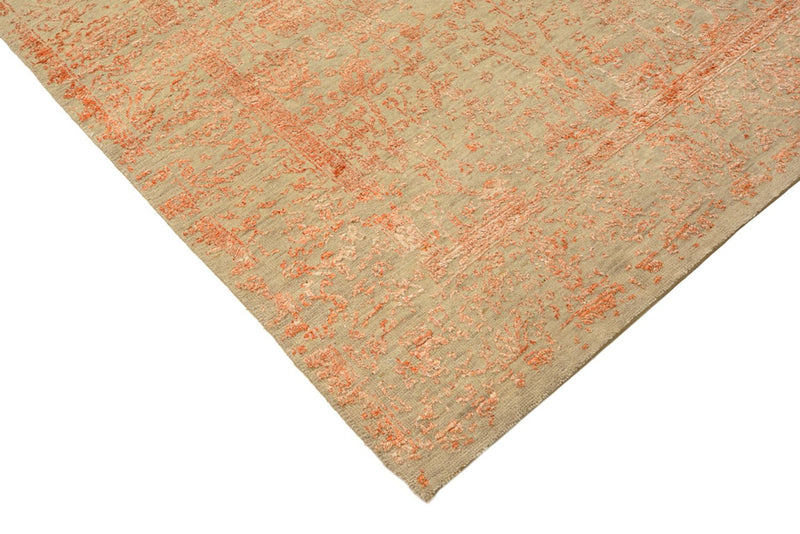 Designer Teppich - 184 x 121 cm - rost