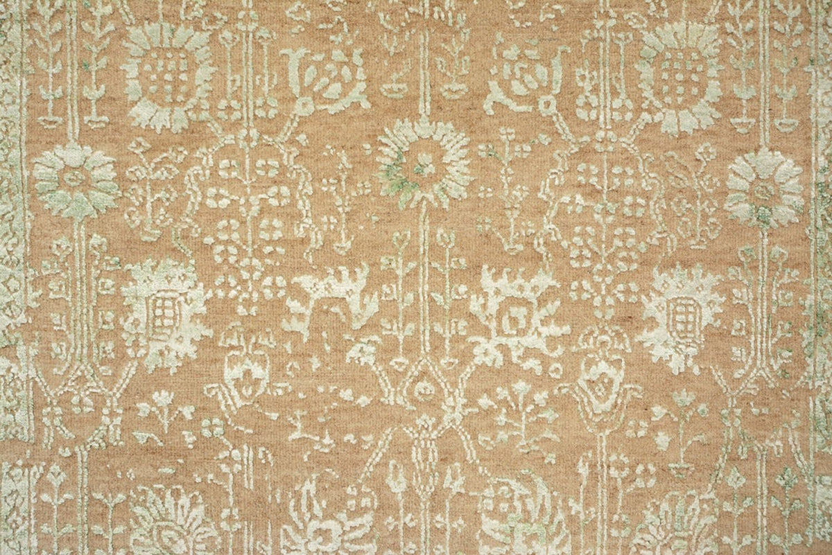 Designer Teppich - 180 x 126 cm - camel