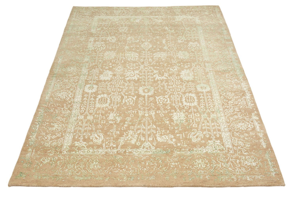 Designer Teppich - 180 x 126 cm - camel