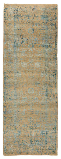 Tappeto corsia Tappeto di design - 243 x 84 cm - cammello